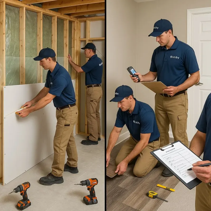 Repairs and Reconstruction process in West Perrine, FL