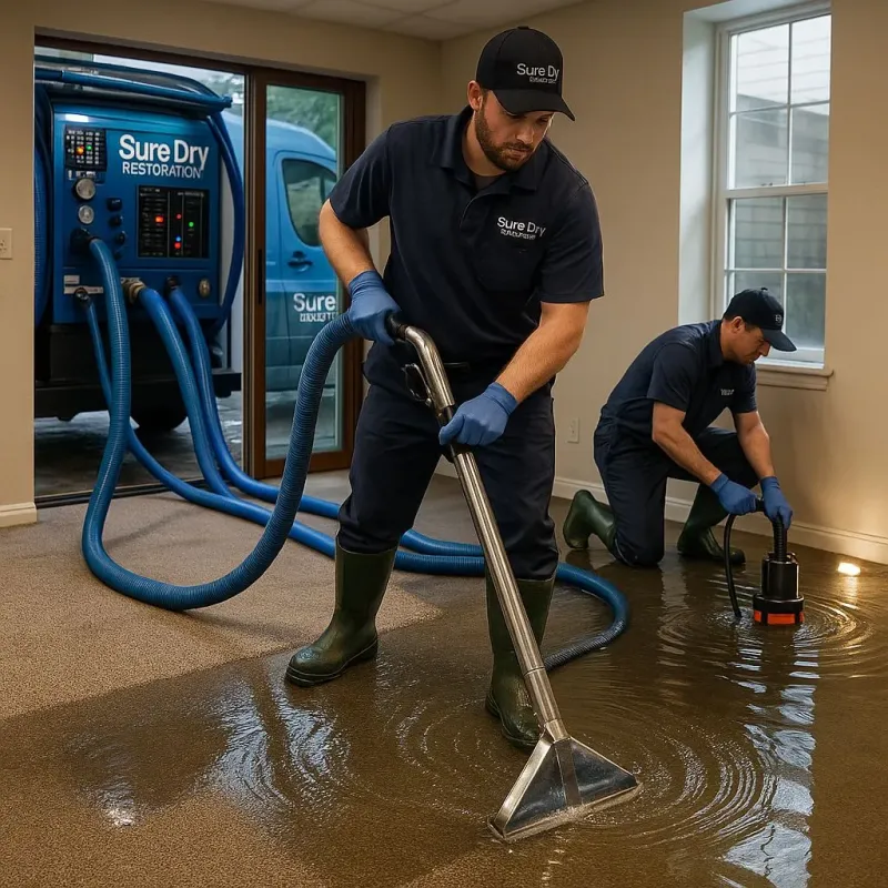 Water Extraction and Removal process in West Perrine, FL